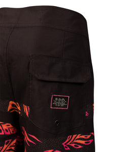 Ropa de Baño para Hombre DUNKELVOLK BOARDSHORT LEAF 18" BK