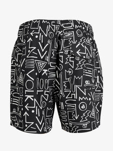 Ropa de Baño para Hombre DUNKELVOLK VOLLEY 26 SMILES SKATES BLK
