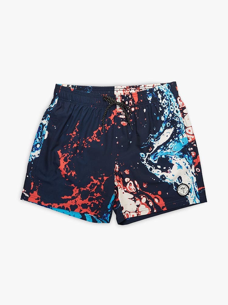 Ropa de Baño para Hombre Dunkelvolk VOLLEY WAVE PINK NAVY