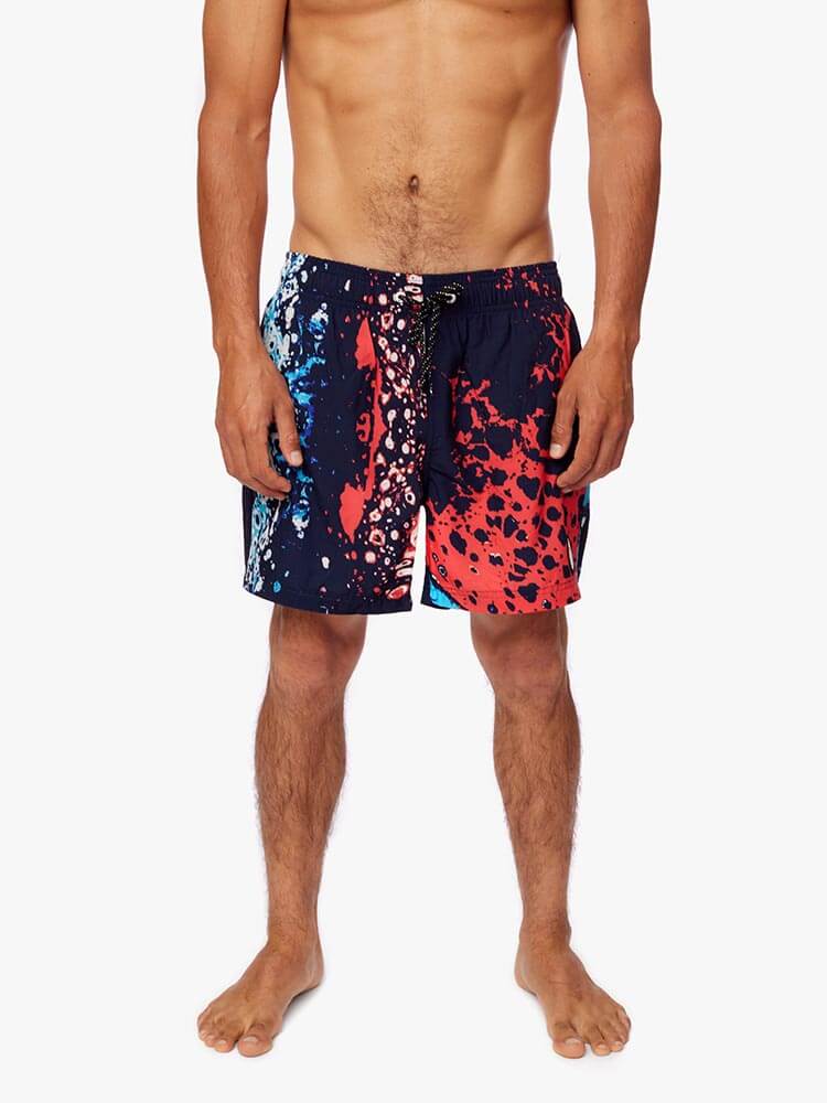 Ropa de Baño para Hombre Dunkelvolk VOLLEY WAVE PINK NAVY