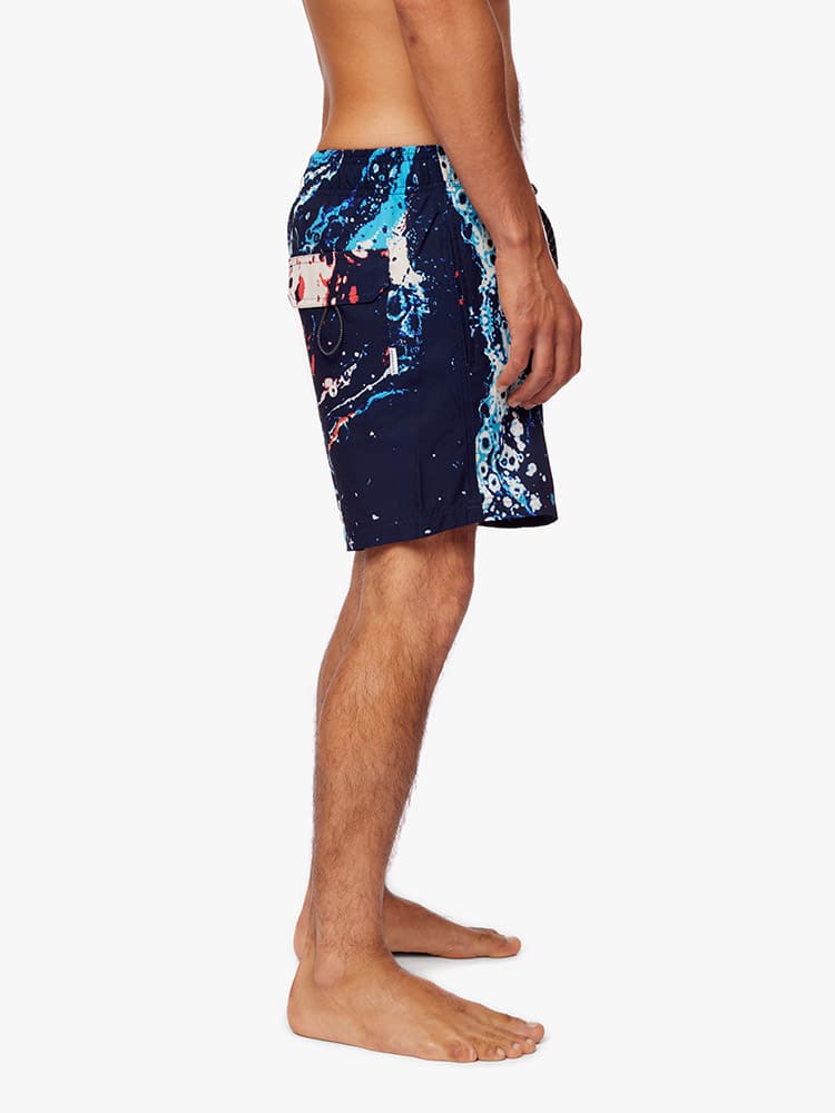 Ropa de Baño para Hombre Dunkelvolk VOLLEY WAVE PINK NAVY