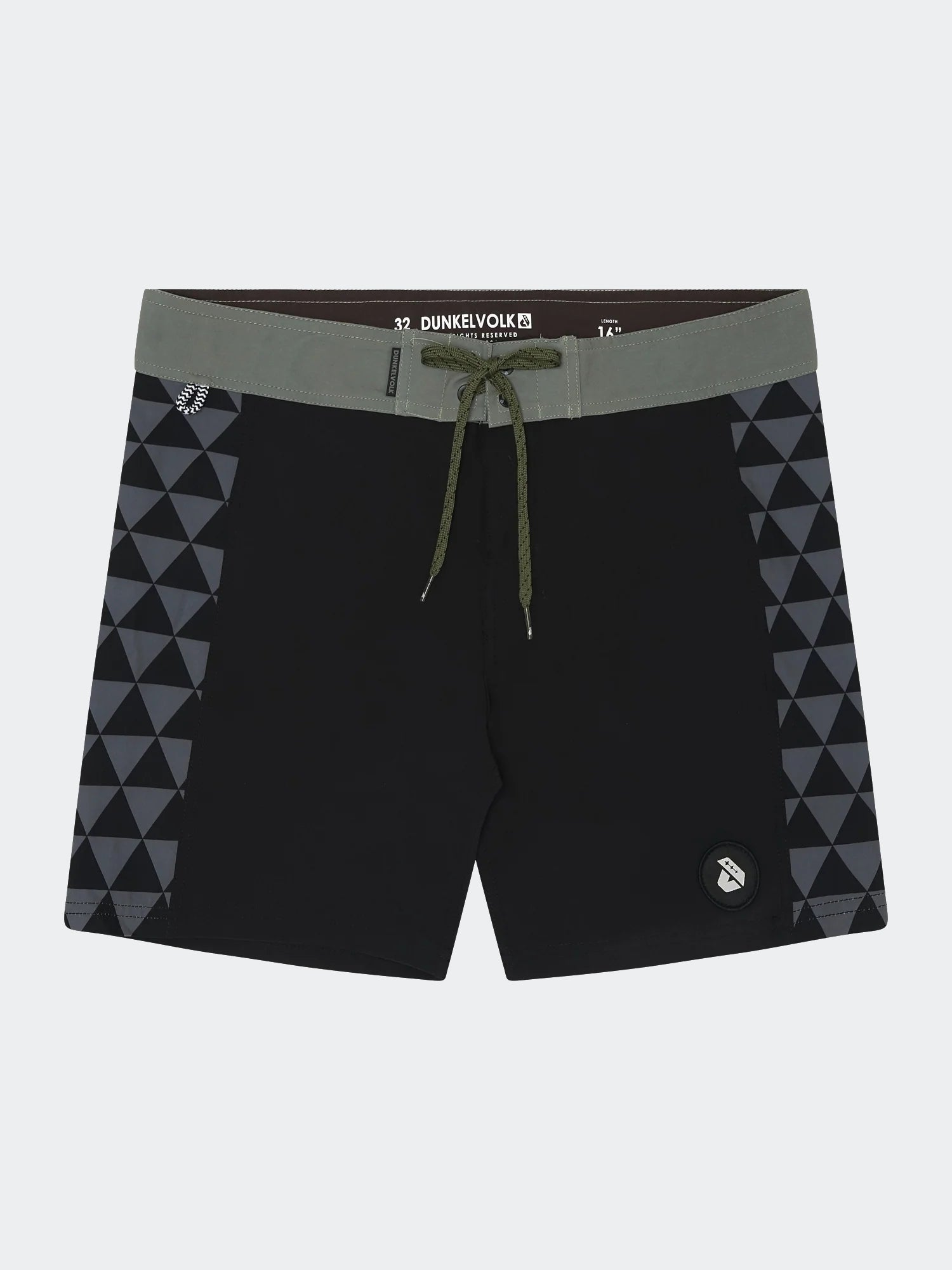 Ropa de Baño para Hombre DUNKELVOLK BOARDSHORT OAHU 16" BLK