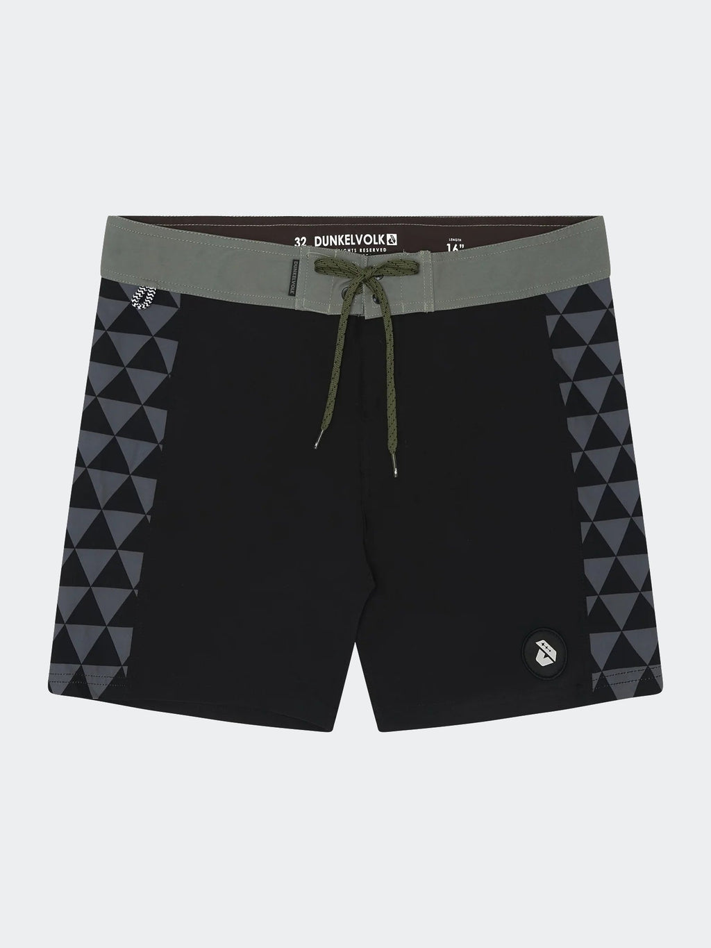 Ropa de Baño para Hombre DUNKELVOLK BOARDSHORT OAHU 16" BLK