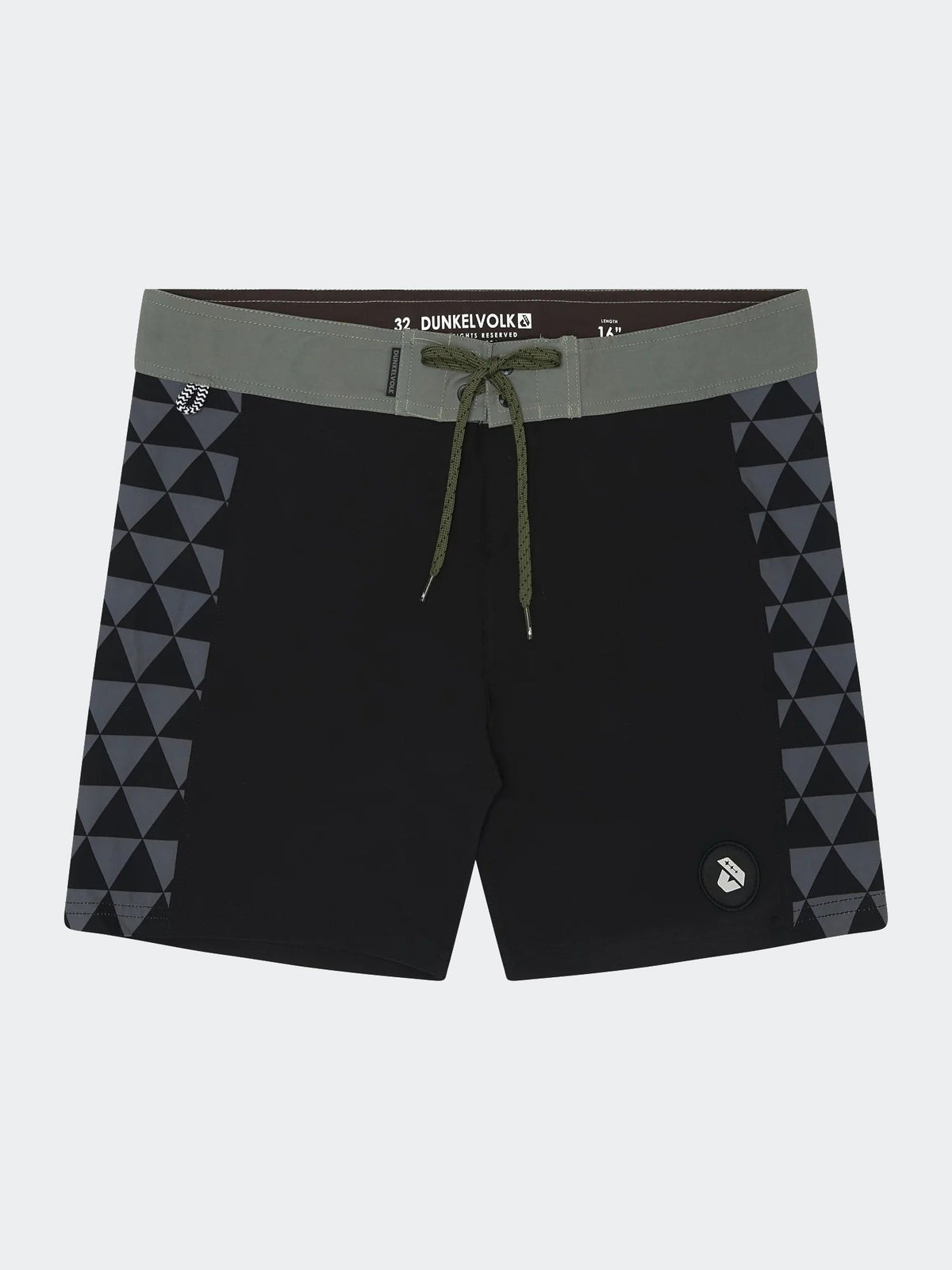 Ropa de Baño para Hombre DUNKELVOLK BOARDSHORT OAHU 16" BLK