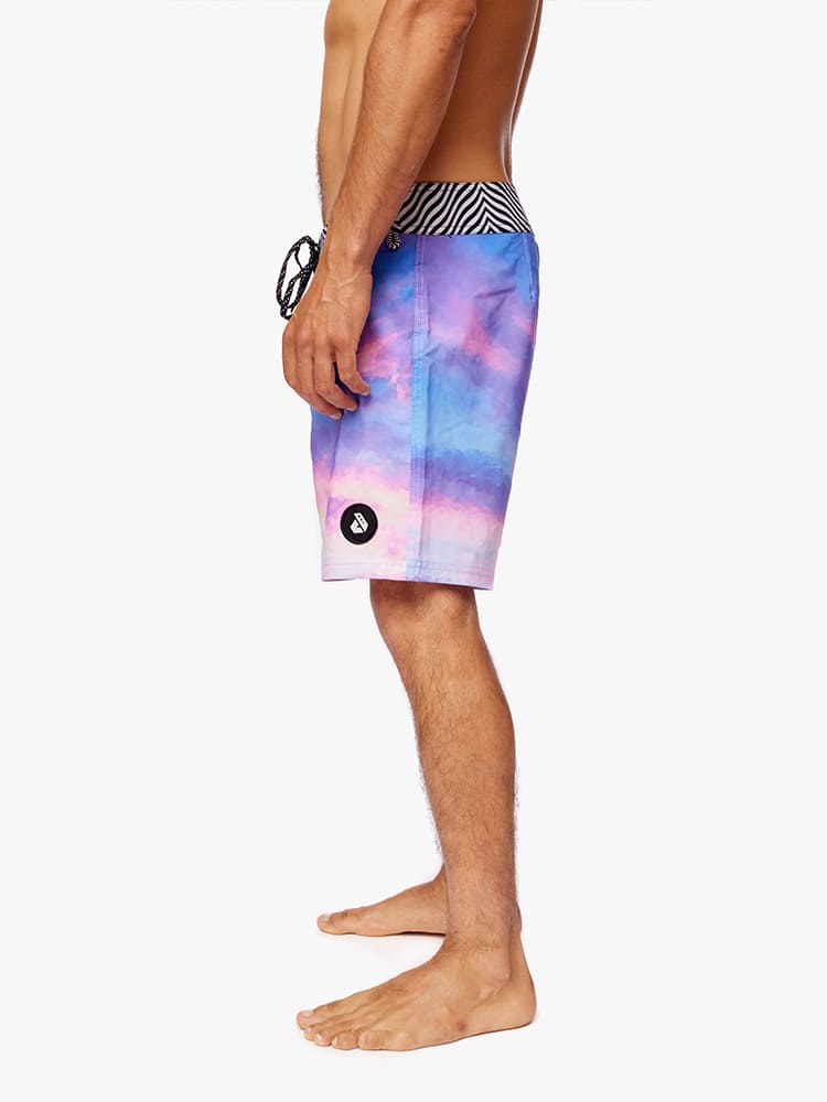Ropa de Baño para Hombre Dunkelvolk BOARDSHORT ACID 16" WHT