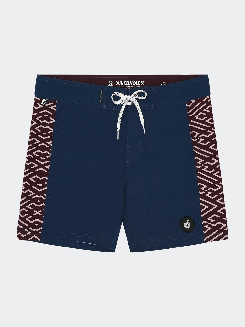 Ropa de Baño para Hombre DUNKELVOLK BOARDSHORT LABERINTO 16" NAVY