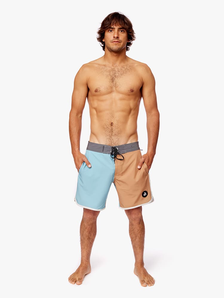 Ropa de Baño para Hombre DUNKELVOLK BOARDSHORT DANE Z 16" BRWN