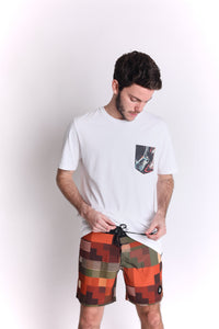 Ropa de Baño para Hombre DUNKELVOLK BOARDSHORT CARPET 16" MULT