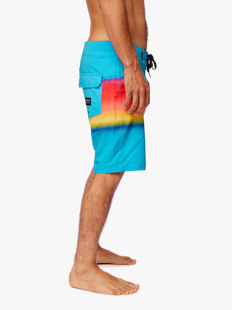 Ropa de Baño para Hombre DUNKELVOLK BOARDSHORT CLUB WAIK 18" BLU