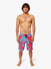 Cargar imagen en el visor de la galería, Ropa de Baño para Hombre Dunkelvolk BOARDSHORT MARBLING 18&quot; RDBL
