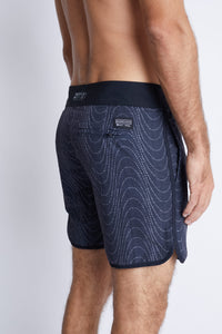 Ropa de Baño para Hombre DUNKELVOLK BOARDSHORT OLAS PUNTO 16" BLK