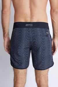 Ropa de Baño para Hombre DUNKELVOLK BOARDSHORT OLAS PUNTO 16" BLK