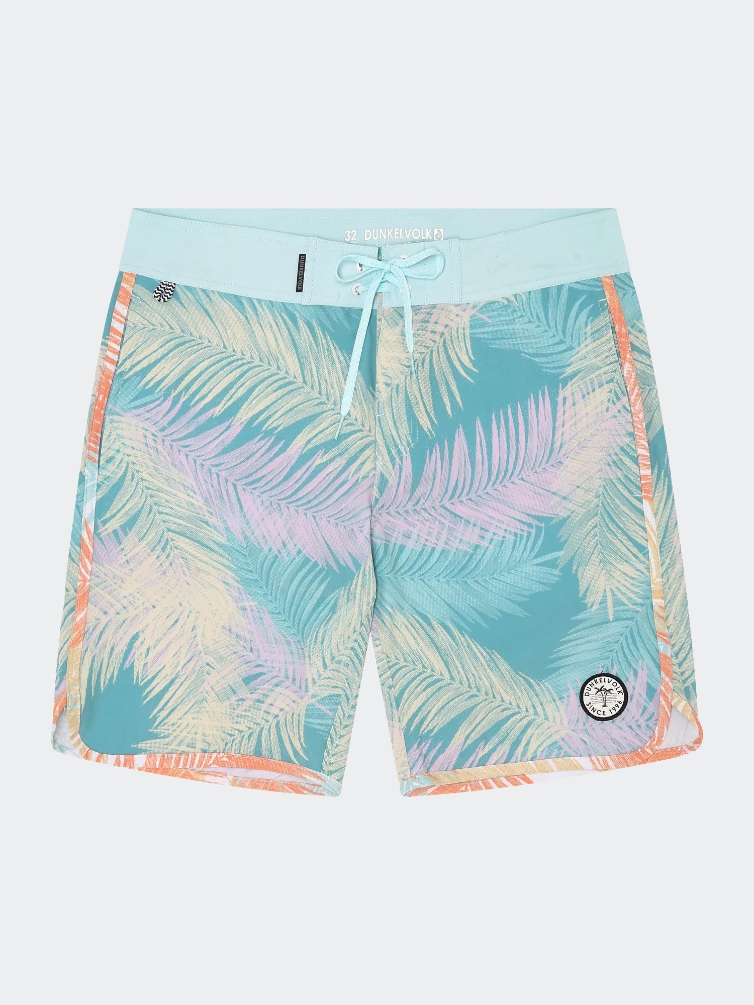 Ropa de Baño para Hombre DUNKELVOLK BOARDSHORT PALMS 18" LBL
