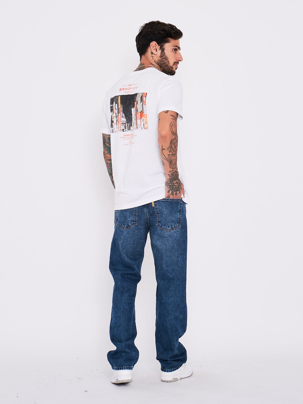 Jeans para Hombre DUNKELVOLK DUNK REGULAR Azul Lavado
