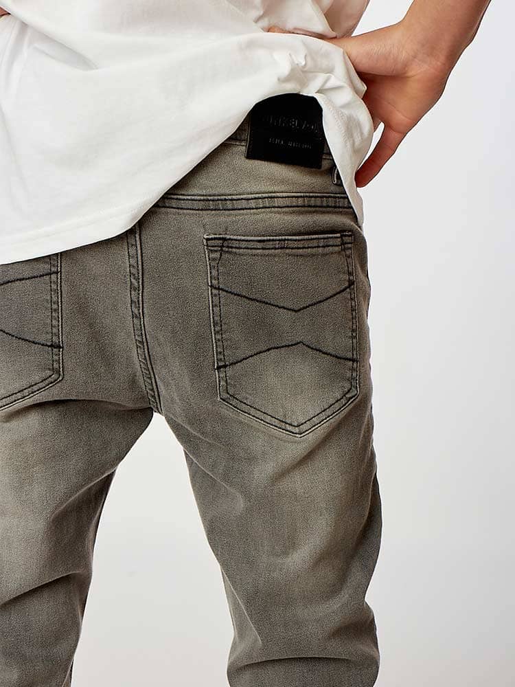 Jeans para Hombre DUNKELVOLK SAMARA Gris Claro