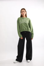Cargar imagen en el visor de la galería, Polera para Mujer DVK SIN ZIP LIMA FLEECE VRD
