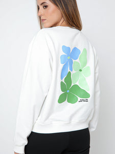 Polera para Mujer DVK CREW NECK ENJOY THE LITTLE THINGS FLEECE HUE