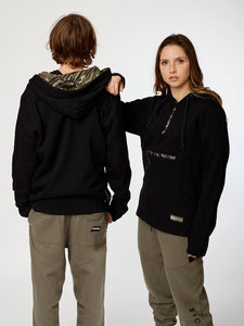 Polera para Hombre DUNKELVOLK SIN ZIP SIDNEY FP BLK