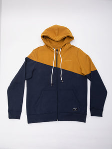 Polera para Hombre DUNKELVOLK CON ZIP COLLATERAL HOOD FT CHAZ