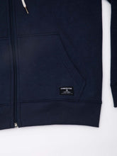 Cargar imagen en el visor de la galería, Polera para Hombre DUNKELVOLK CON ZIP COLLATERAL HOOD FT CHAZ
