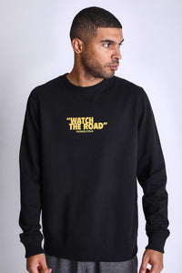 Polera para Hombre Dunkelvolk CREW NECK WATCH THE ROAD CREW FP BLK