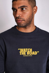 Polera para Hombre Dunkelvolk CREW NECK WATCH THE ROAD CREW FP NVY