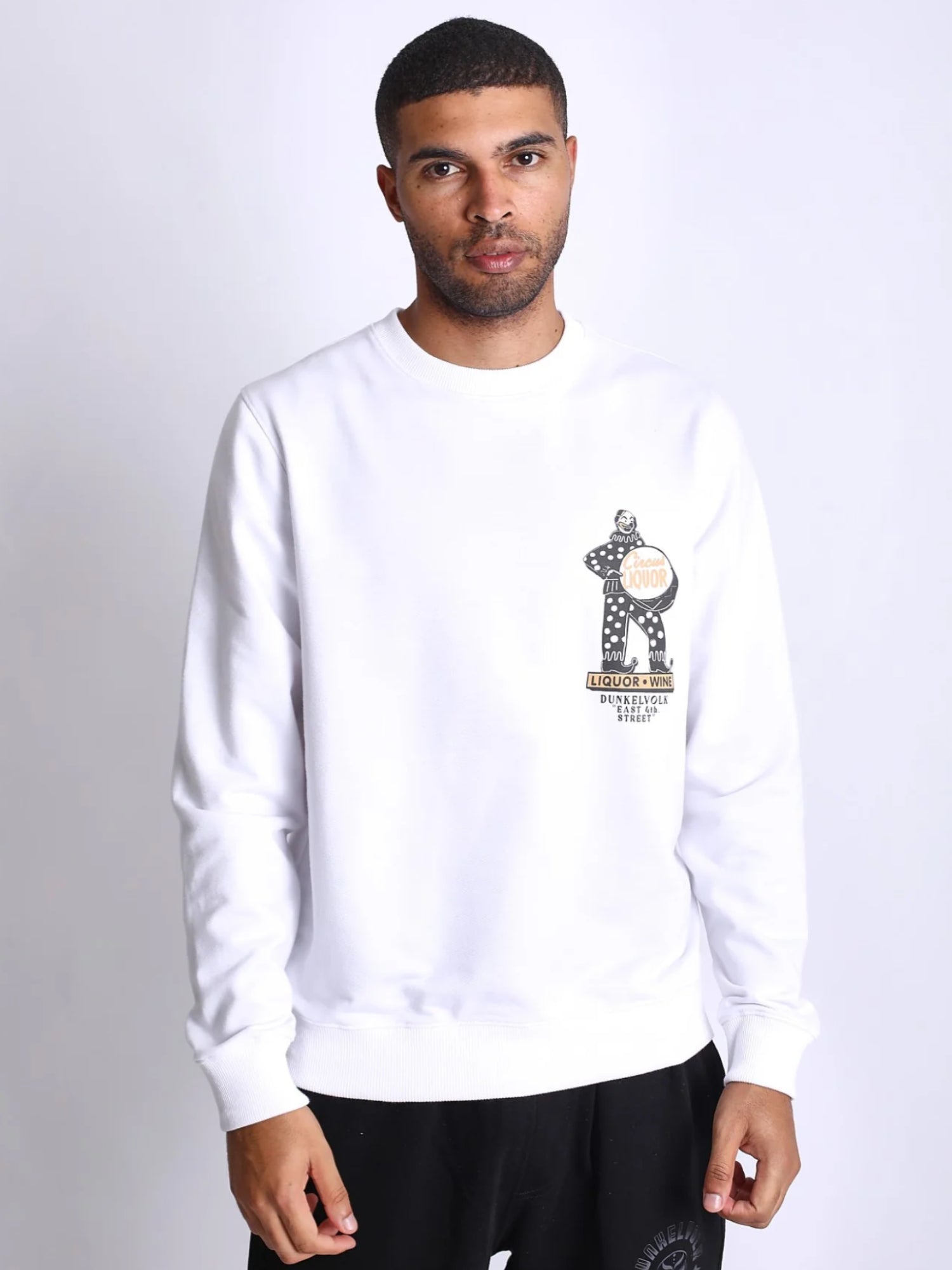 Polera para Hombre Dunkelvolk CREW NECK FRANCYNE CREW FT WHT