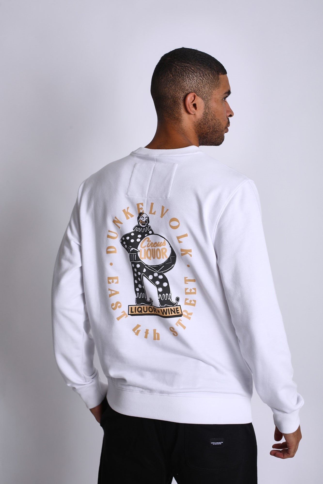 Polera para Hombre Dunkelvolk CREW NECK FRANCYNE CREW FT WHT