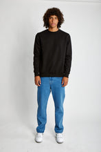 Cargar imagen en el visor de la galería, Polera para Hombre DUNKELVOLK CREW NECK SIMPLE FLEECE BLK
