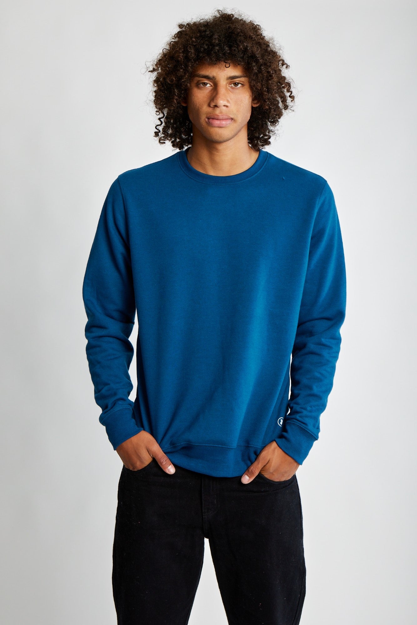 Polera para Hombre DUNKELVOLK CREW NECK SIMPLE FLEECE BLOP