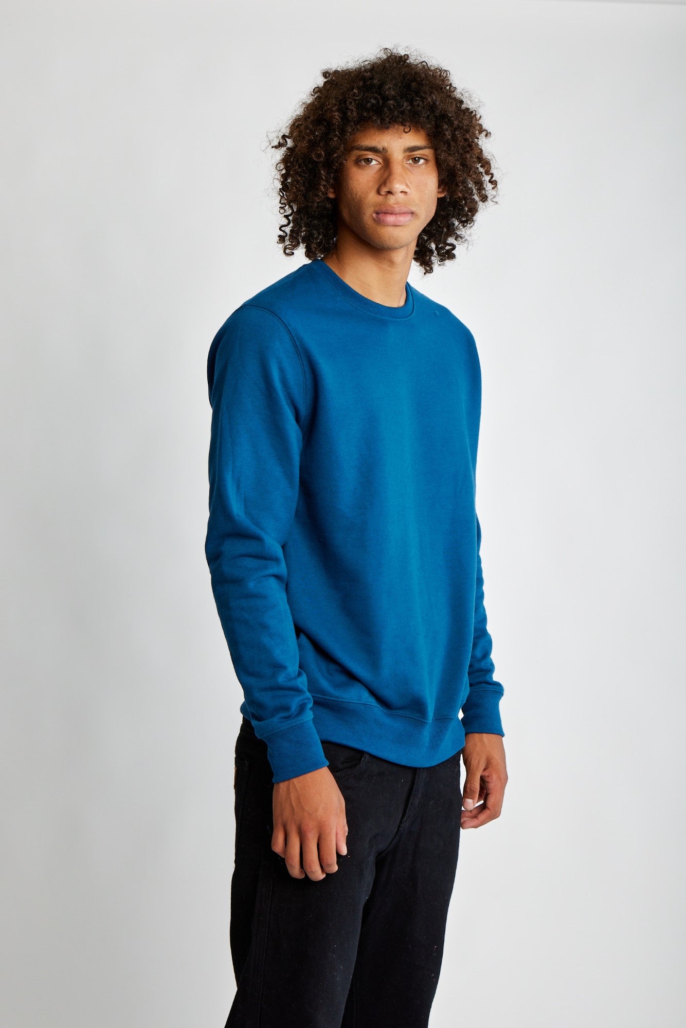Polera para Hombre DUNKELVOLK CREW NECK SIMPLE FLEECE BLOP