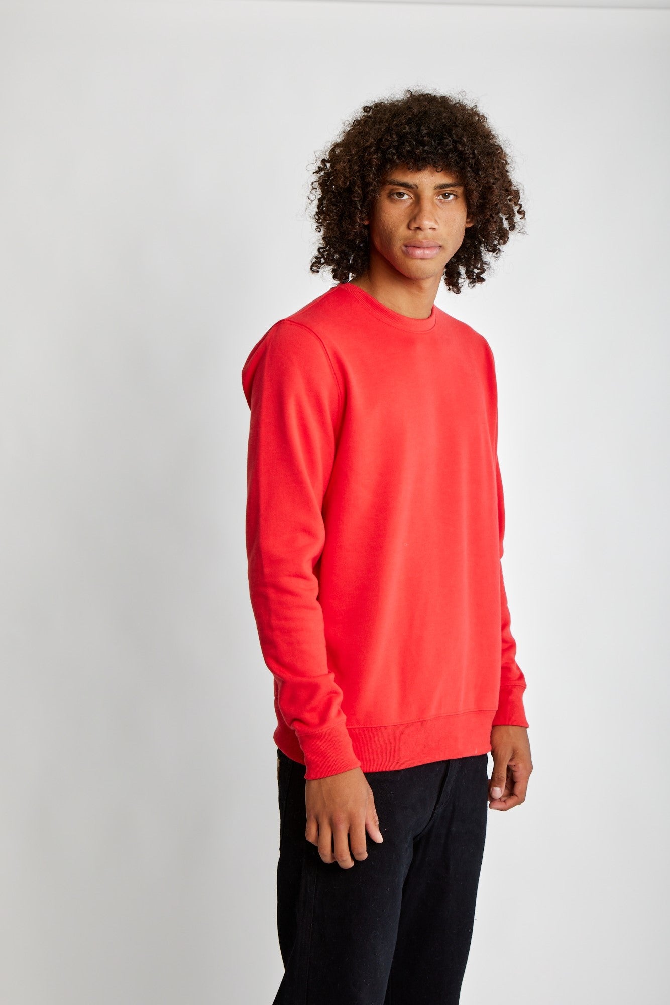 Polera para Hombre Dunkelvolk CREW NECK SIMPLE FLEECE RQR0