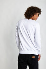 Cargar imagen en el visor de la galería, Polera para Hombre DUNKELVOLK CREW NECK SIMPLE FLEECE WHT
