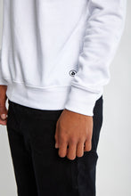 Cargar imagen en el visor de la galería, Polera para Hombre DUNKELVOLK CREW NECK SIMPLE FLEECE WHT
