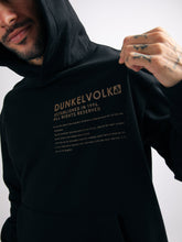 Cargar imagen en el visor de la galería, Polera para Hombre Dunkelvolk HOODIE DNA PRINT BLK
