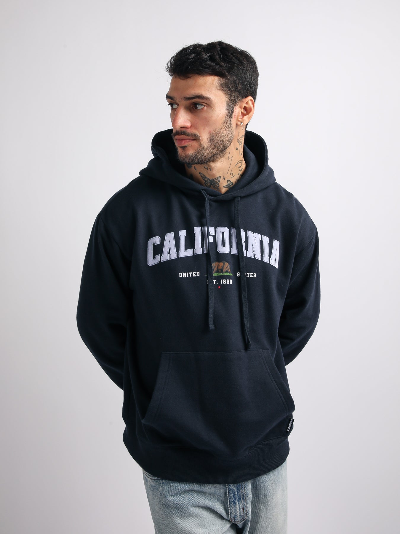 Polera para Hombre Dunkelvolk HOODIE CALI HOODIE NVY