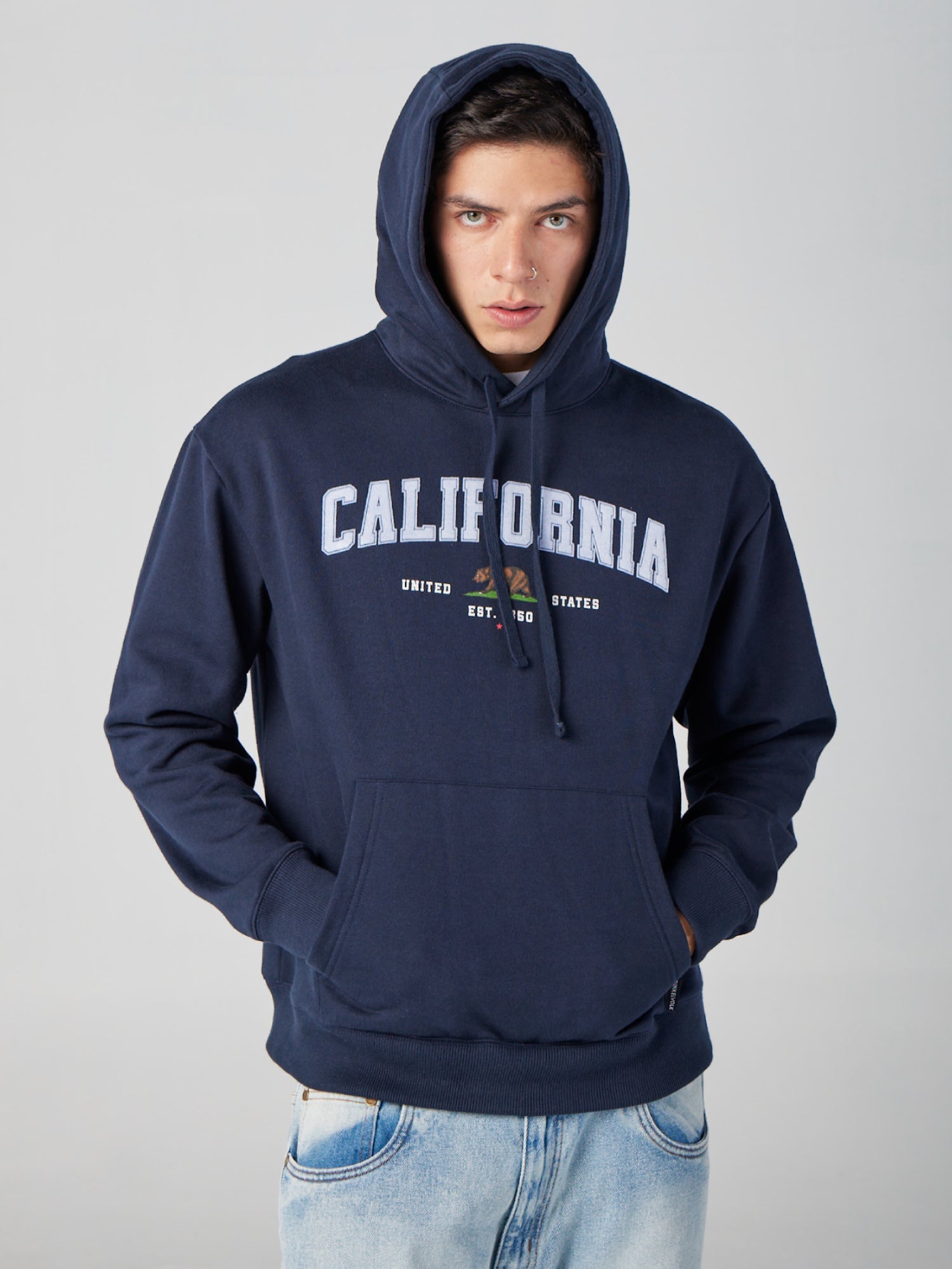 Polera para Hombre Dunkelvolk HOODIE CALI HOODIE NVY