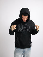Cargar imagen en el visor de la galería, Polera para Hombre Dunkelvolk HOODIE LIMA HOODIE BLK

