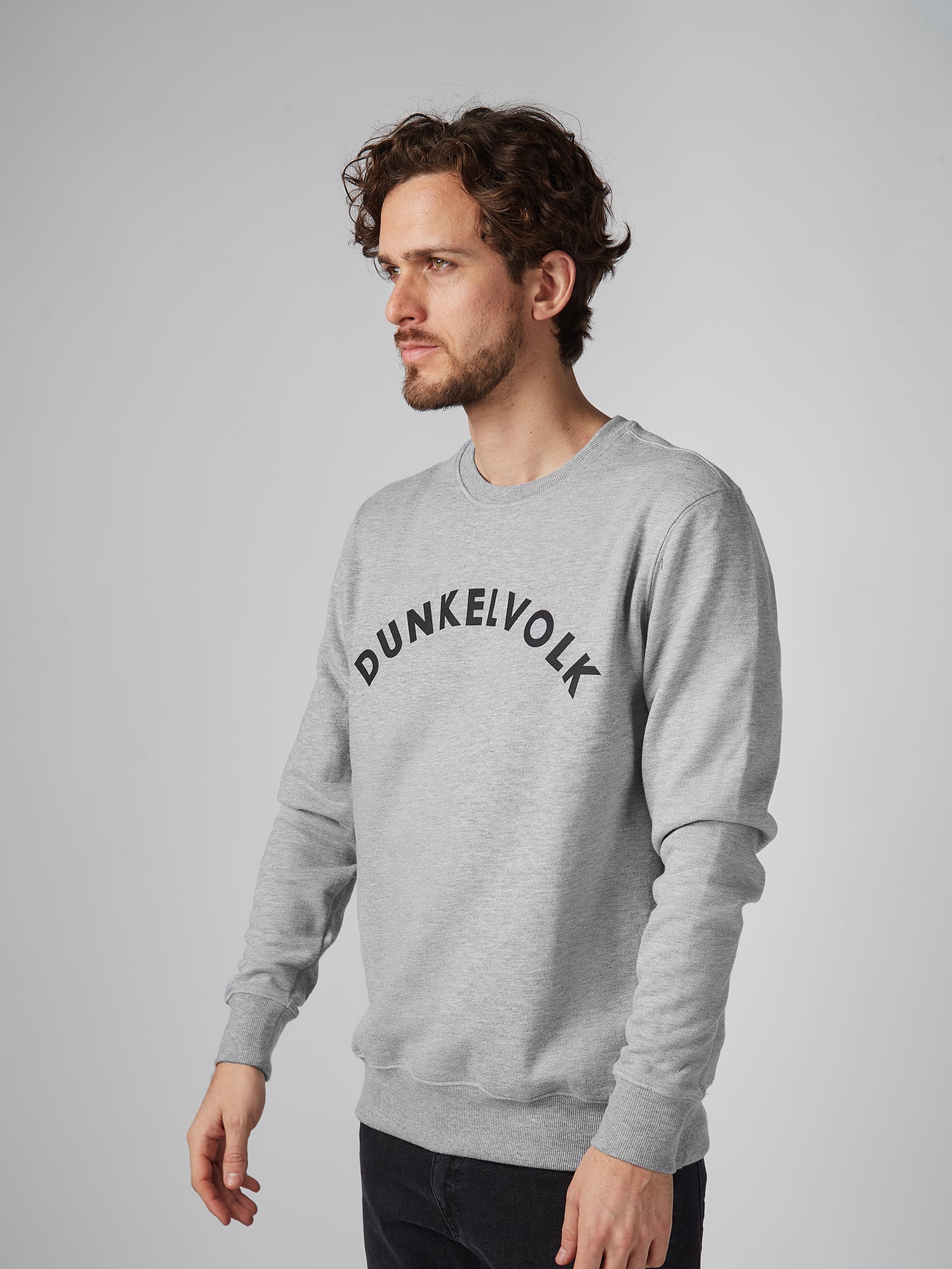 Polera para Hombre Dunkelvolk CREW NECK CLASSIC DUNK CREW GRY