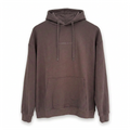 Polera para Hombre DUNKELVOLK Simple Hoodie Fleece Marrón