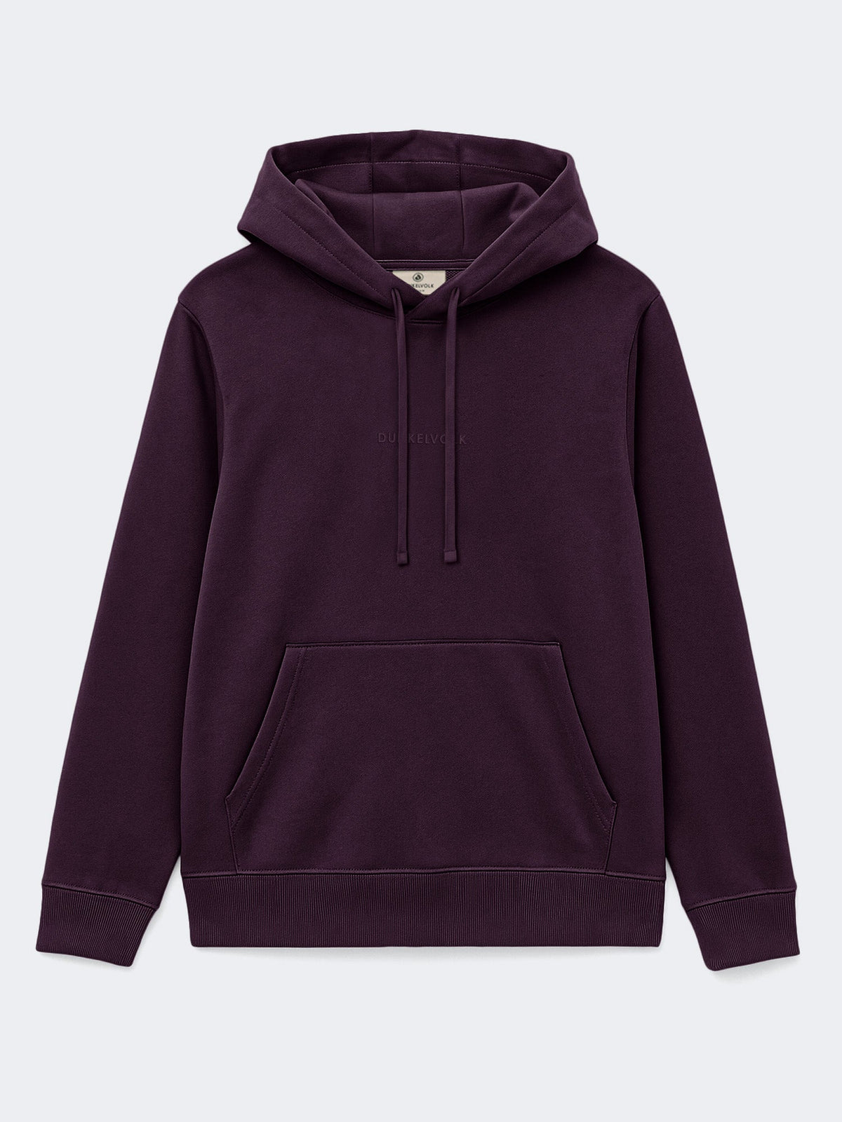 Polera DUNKELVOLK Simple Hoodie FR Guinda, Hombre - foto 1