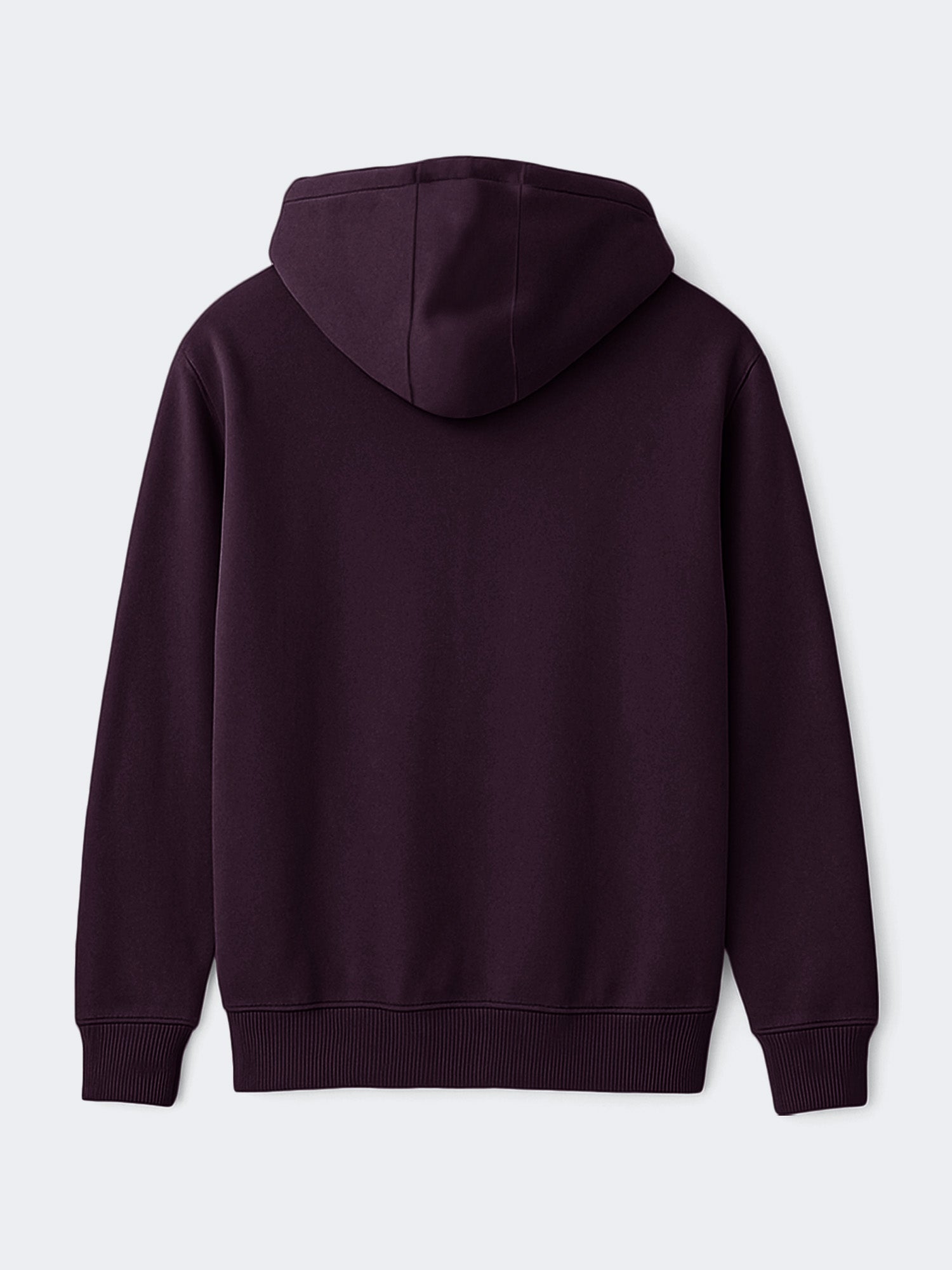 Polera DUNKELVOLK Simple Hoodie FR Guinda, Hombre - foto 2