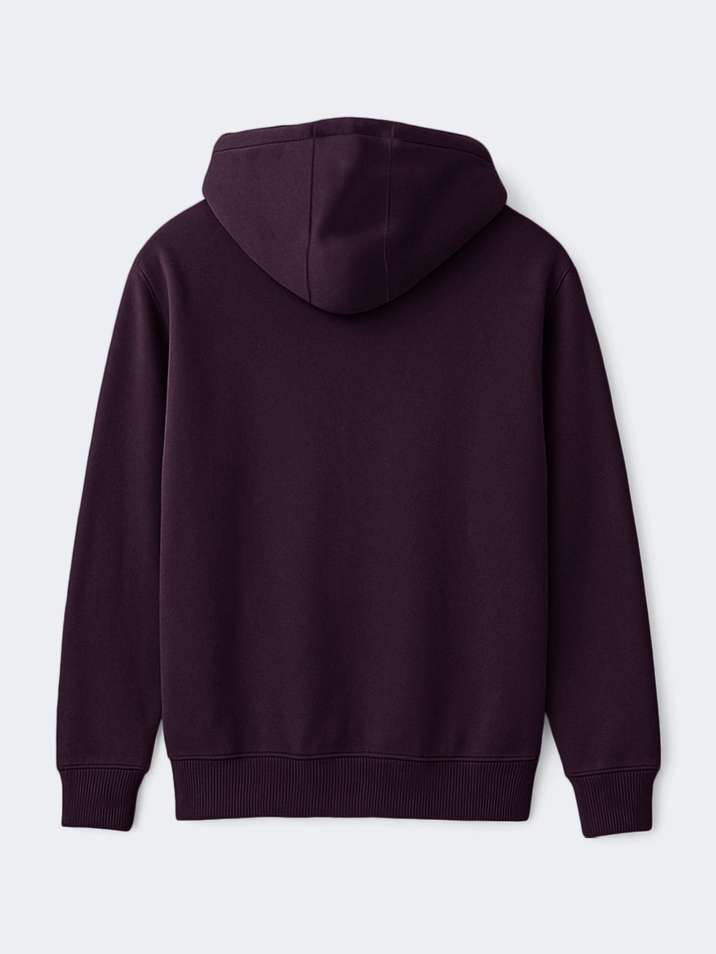 Polera DUNKELVOLK Simple Hoodie FR Guinda, Hombre - foto 2