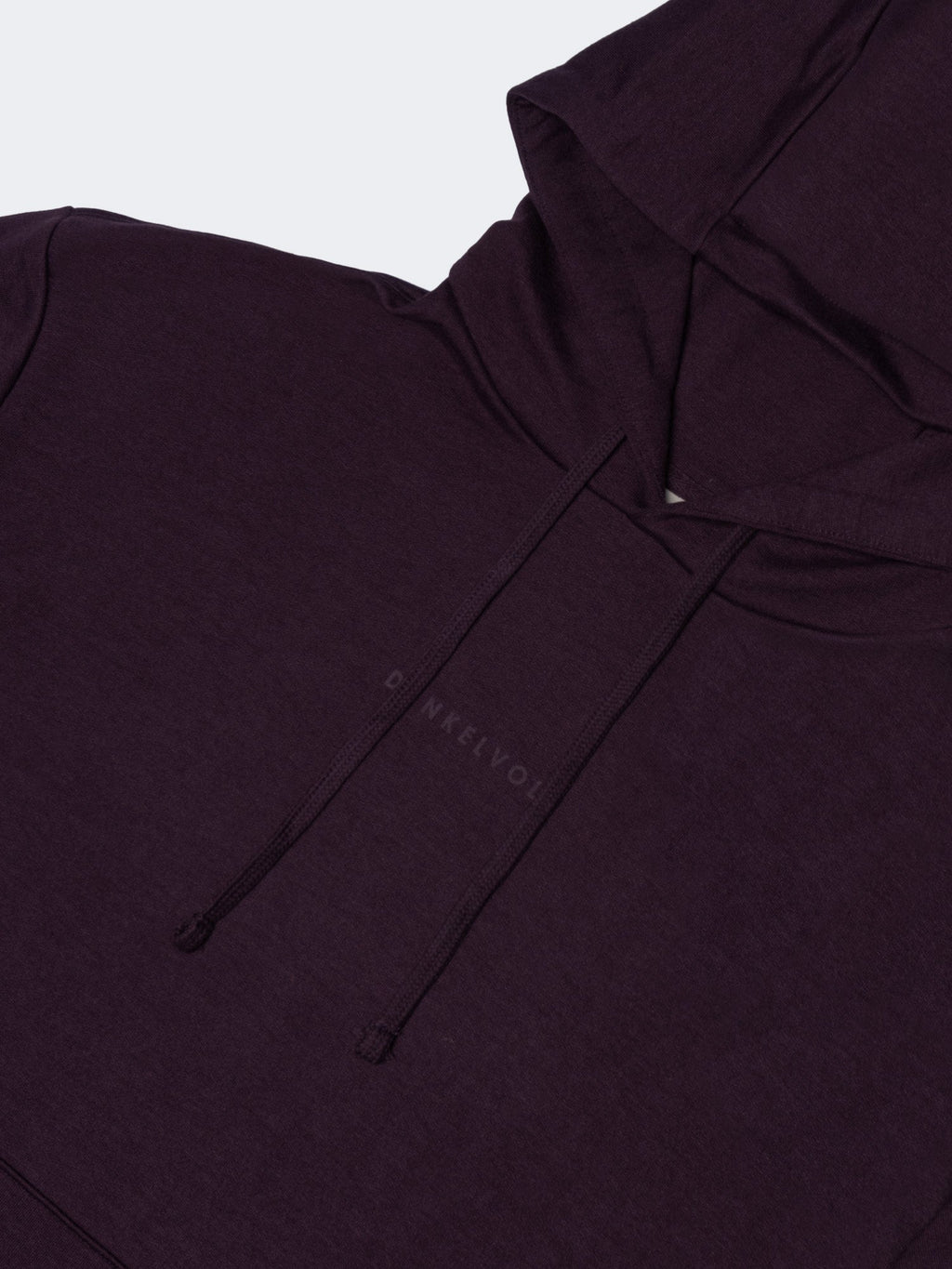 Polera DUNKELVOLK Simple Hoodie FR Guinda, Hombre - foto 3