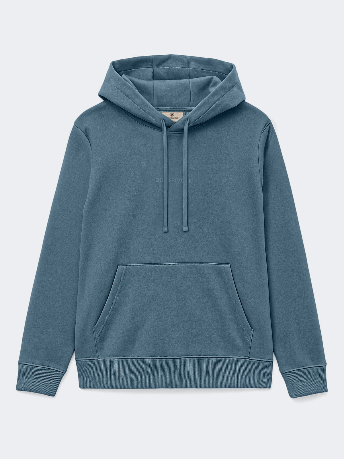 Polera Dunkelvolk Simple Hoodie FR Acero, Hombre