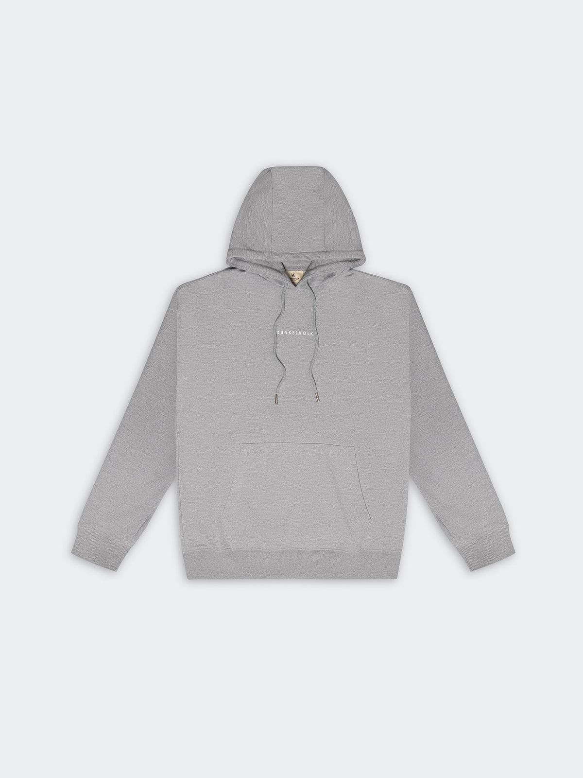 Poleras para Hombre DUNKELVOLK SIMPLE HOODIE FR Gris Jaspeado Claro