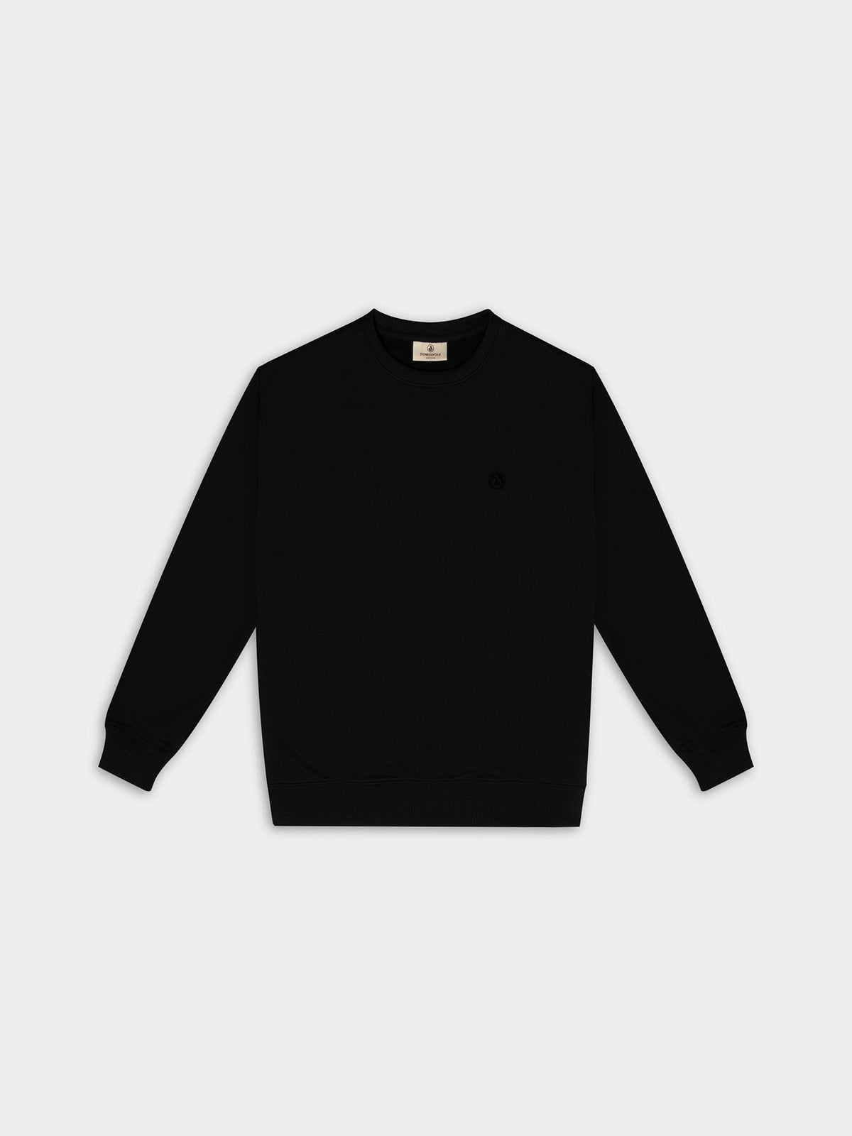 Polera para Hombre DUNKELVOLK SIMPLE CREW FR Negro