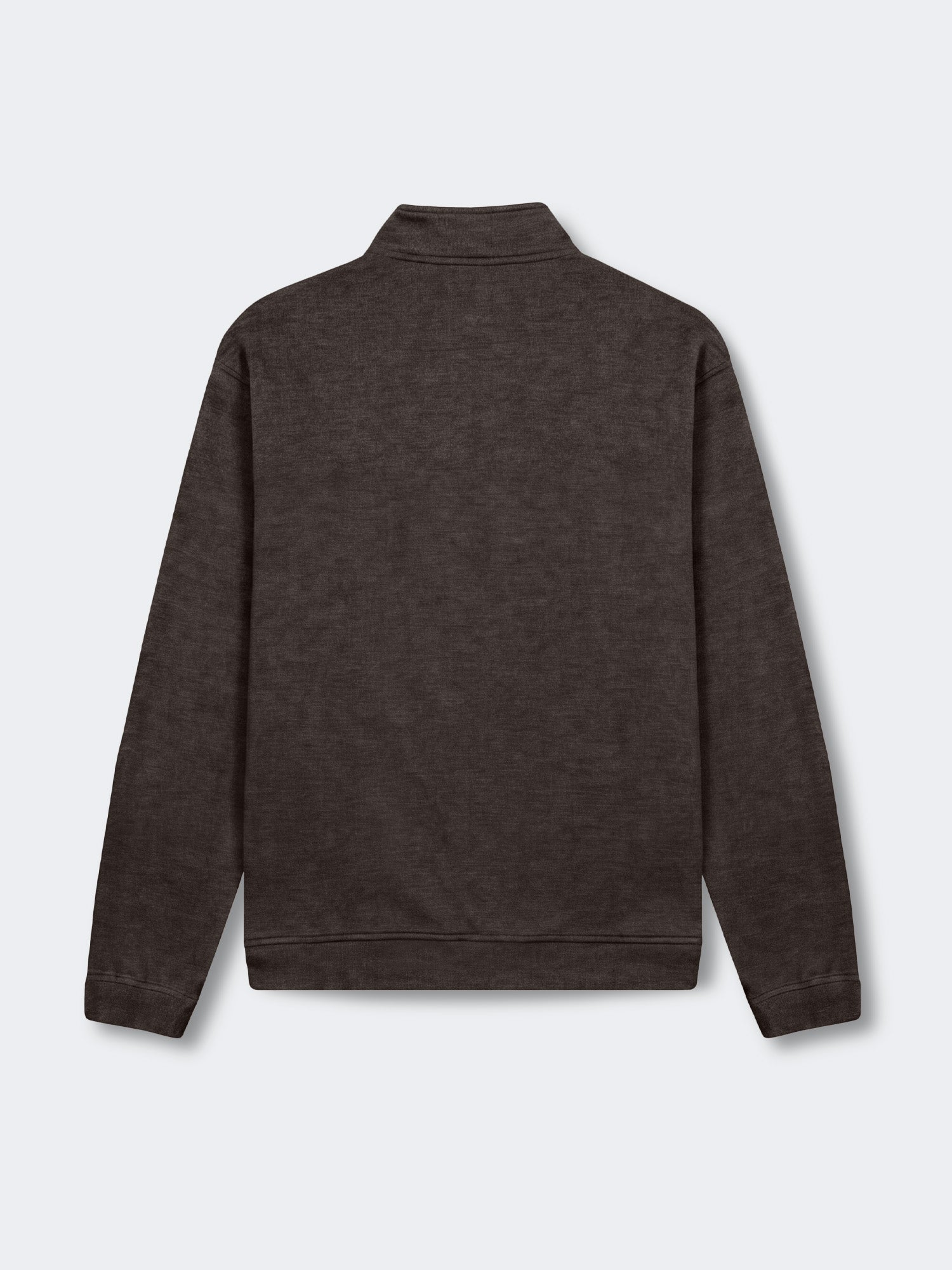 Polera DUNKELVOLK DUNK Quarter Zip Chocolate, Hombre - foto 2