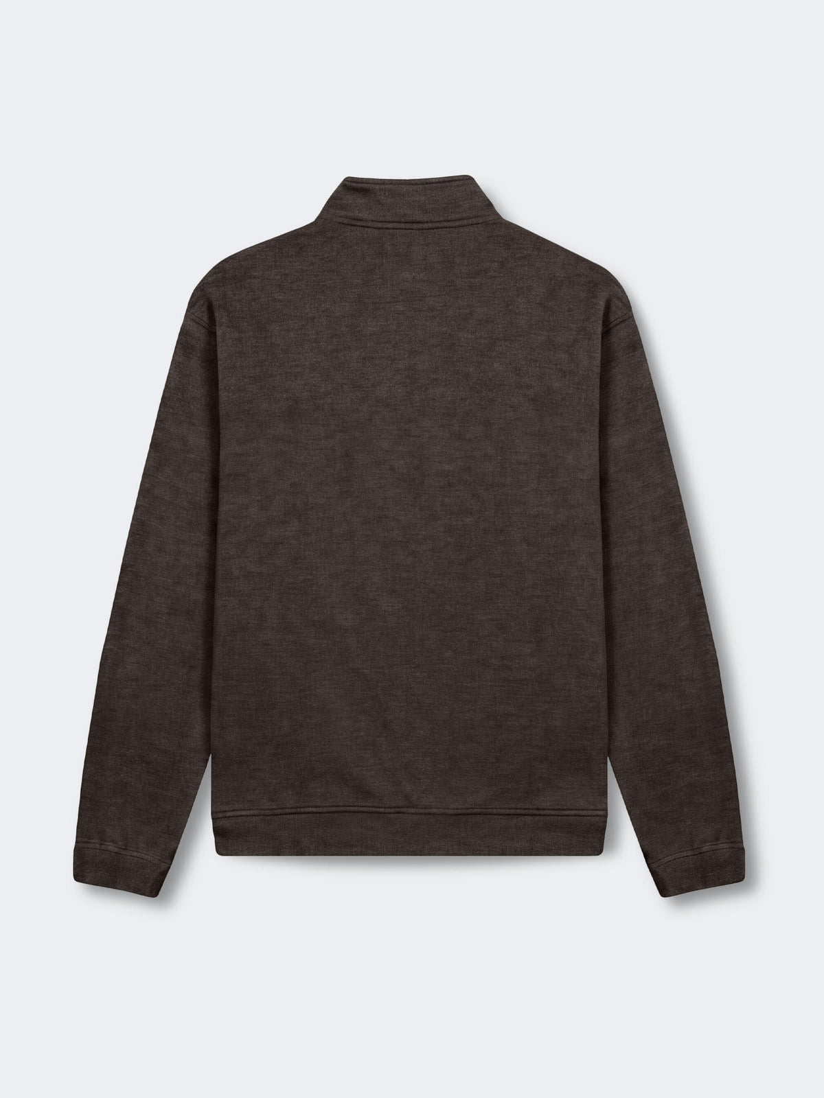 Polera DUNKELVOLK DUNK Quarter Zip Chocolate, Hombre - foto 2