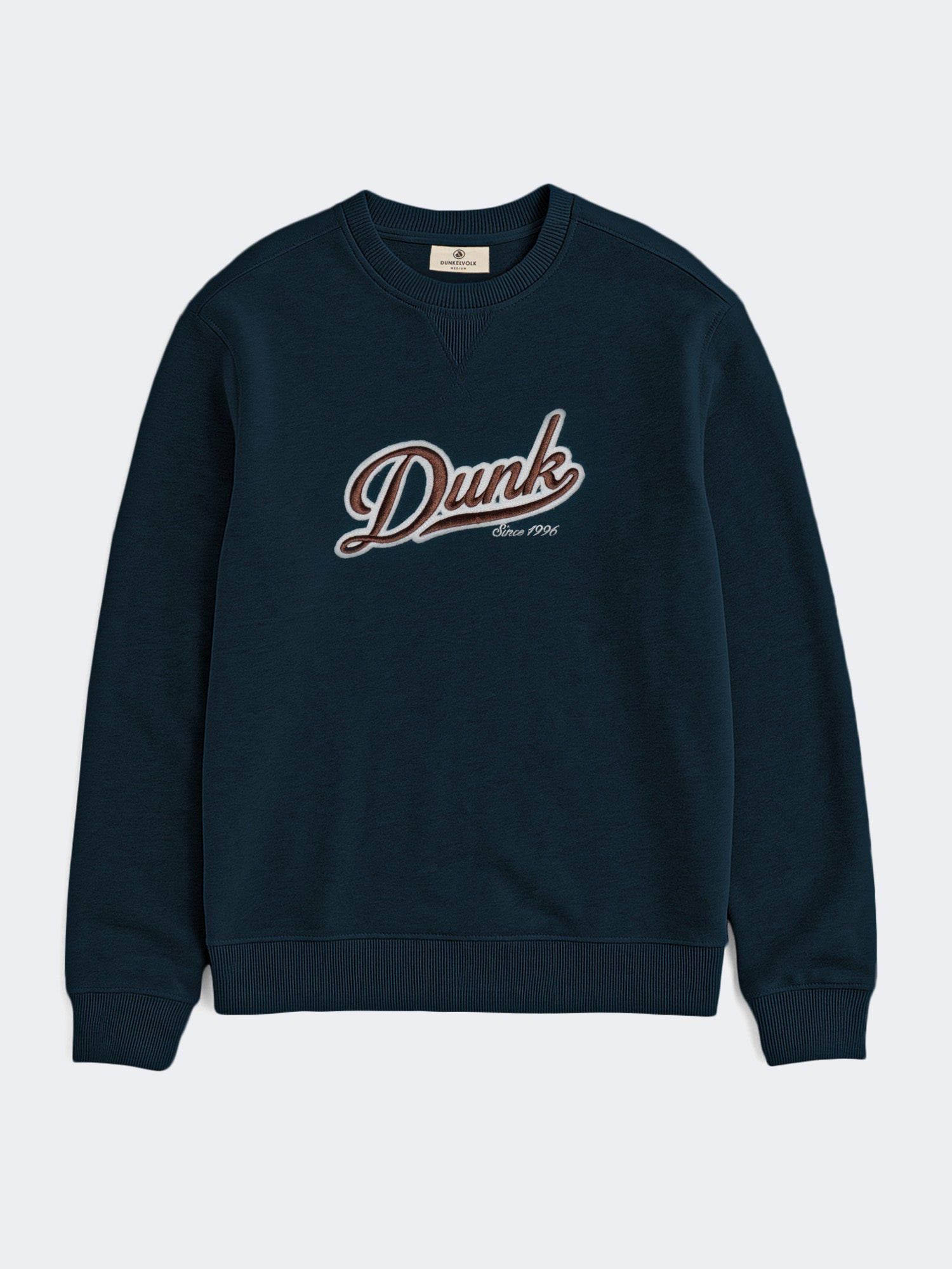 Polera DUNKELVOLK DUNK Crew FL Verde, Hombre - foto 1